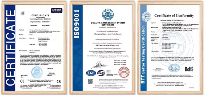 Certification